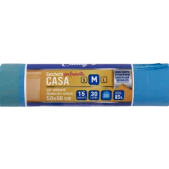 Caddy's Sacchetti Profumati M Azzurro 50x60 15 Pezzi
