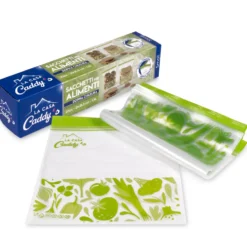 Caddy's Sacchi Alimenti Doppia Zip S