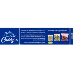 Caddy's Sacchi Alimenti Doppia Zip S