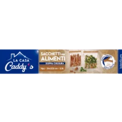 Caddy's Sacchi Alimenti Doppia Zip M