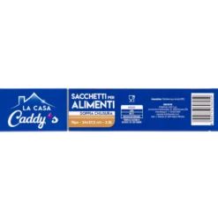 Caddy's Sacchi Alimenti Doppia Zip M