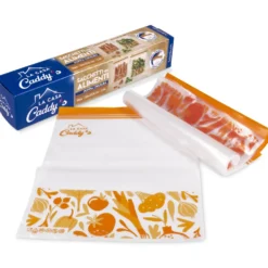 Caddy's Sacchi Alimenti Doppia Zip M
