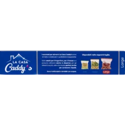 Caddy's Sacchi Alimenti Doppia Zip L