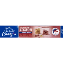 Caddy's Sacchi Alimenti Doppia Zip L