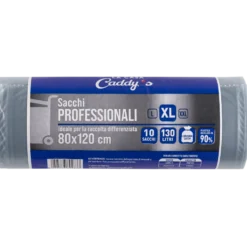 Caddy's Sacchi XL Trasparenti 80x120 10 Pezzi