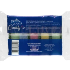 Caddy's Spugne Abrasive 5 Pezzi