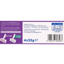 Caddy's Tavoletta Wc Lavanda 4 Pezzi