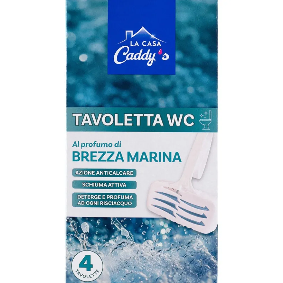 Caddy's Tavolette WC Brezza Marina 4 Pezzi