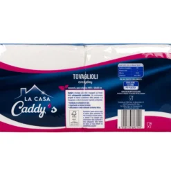 Caddy's Tovaglioli Everyday 33x33 Bianchi 150 Pezzi