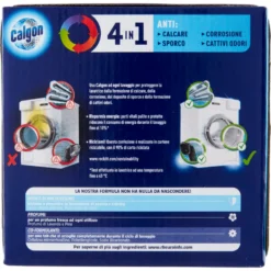 Calgon Power Tabs 4in1 Anticalcare lavatrice 15 Tabs