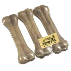 Camon Osso in Pelle Bovina 14 cm 3 Pezzi