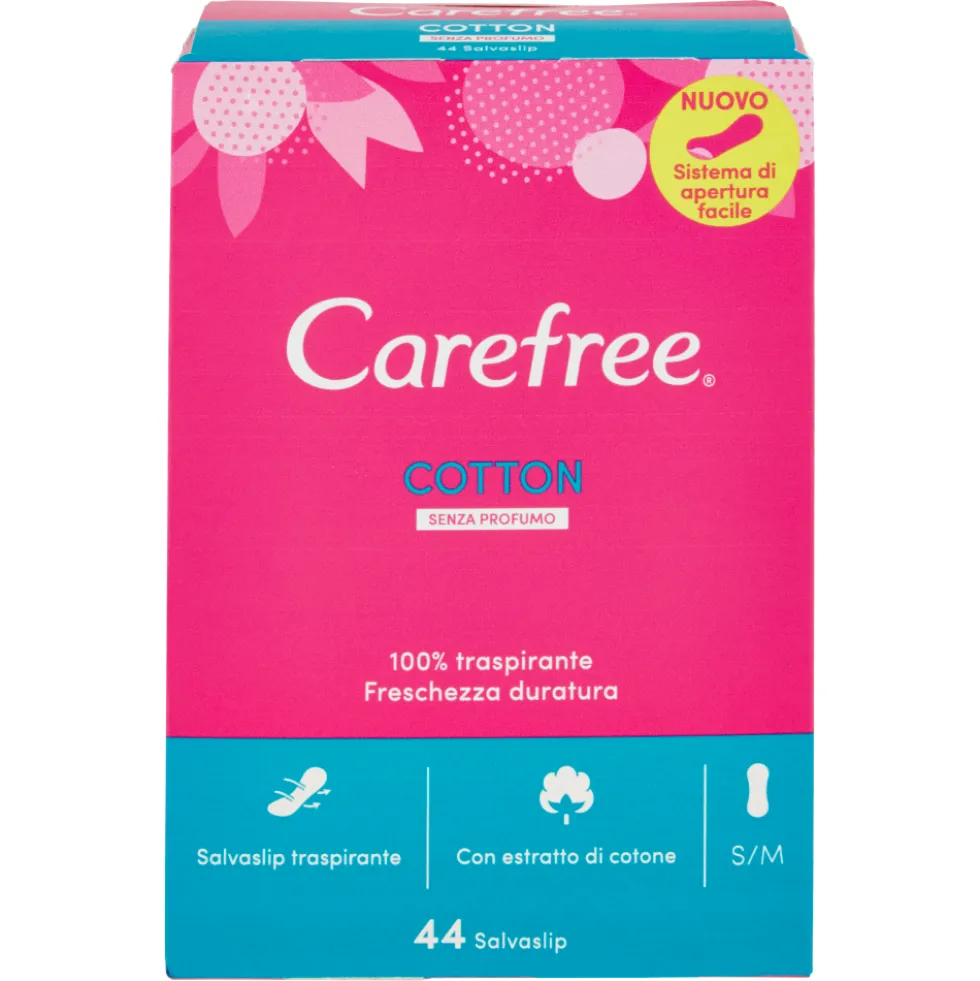 Carefree Cotton Feel Normal Senza Profumo 44 Salvaslip