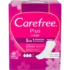 Carefree Plus Large Salvaslip 48 Pezzi