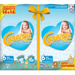Carezza Pannolini Comfort XXL (15-30 Kg)