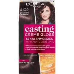 Casting Creme Gloss Colorazione Permanente Cioccolato Fondente N.4102