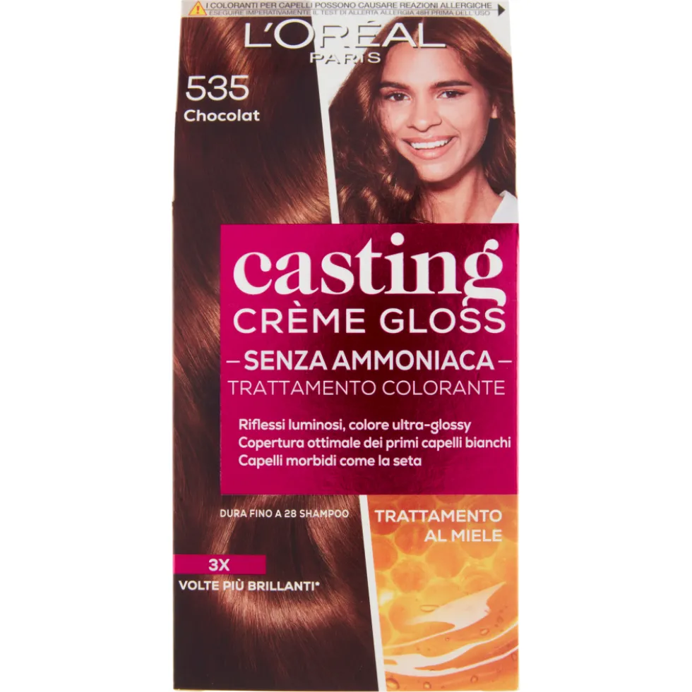 Casting Crème Gloss Colorazione Permanente Chocolat N.535