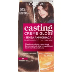 Casting Crème Gloss Colorazione Permanente Castano Iced-Choco N.513