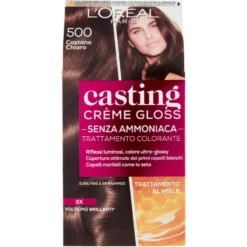 Casting Crème Gloss Colorazione Permanente Castano Chiaro N.500