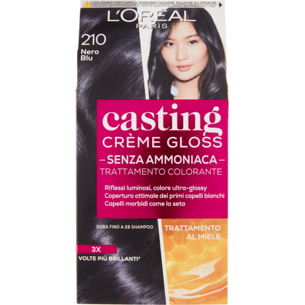 Casting Crème Gloss Colorazione Permanente Nero Blu N.210