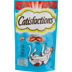 Catisfactions Snack Gatto con Delizioso Salmone 60 g
