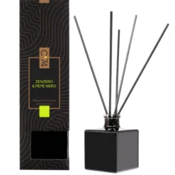 C'74 Diffusori di Fragranza con Bastoncini Zenzero & Pepe Nero 200 ml