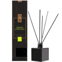 C'74 Diffusori di Fragranza con Bastoncini Zenzero & Pepe Nero 100 ml