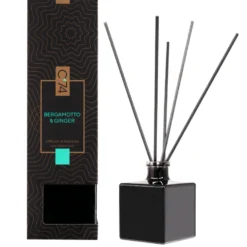 C'74 Diffusori di Fragranza con Bastoncini Bergamotto & Ginger 200 ml