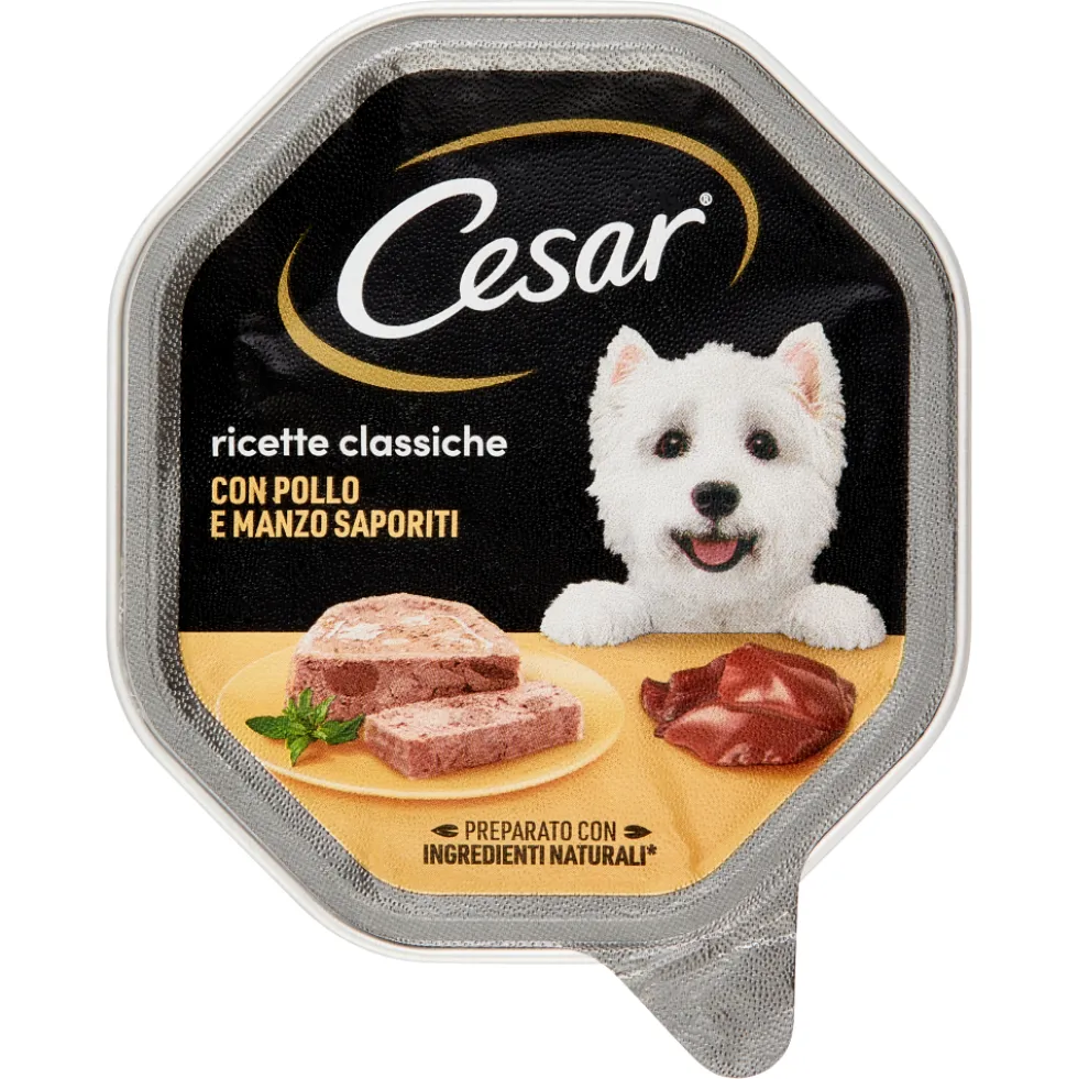 Cesar Dog Ricette Classiche Pollo e Manzo 150 gr