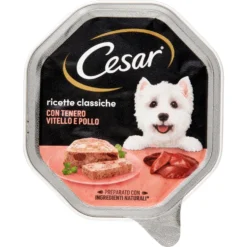 Cesar Ricette Classiche con Tenero Vitello e Pollo 150 g
