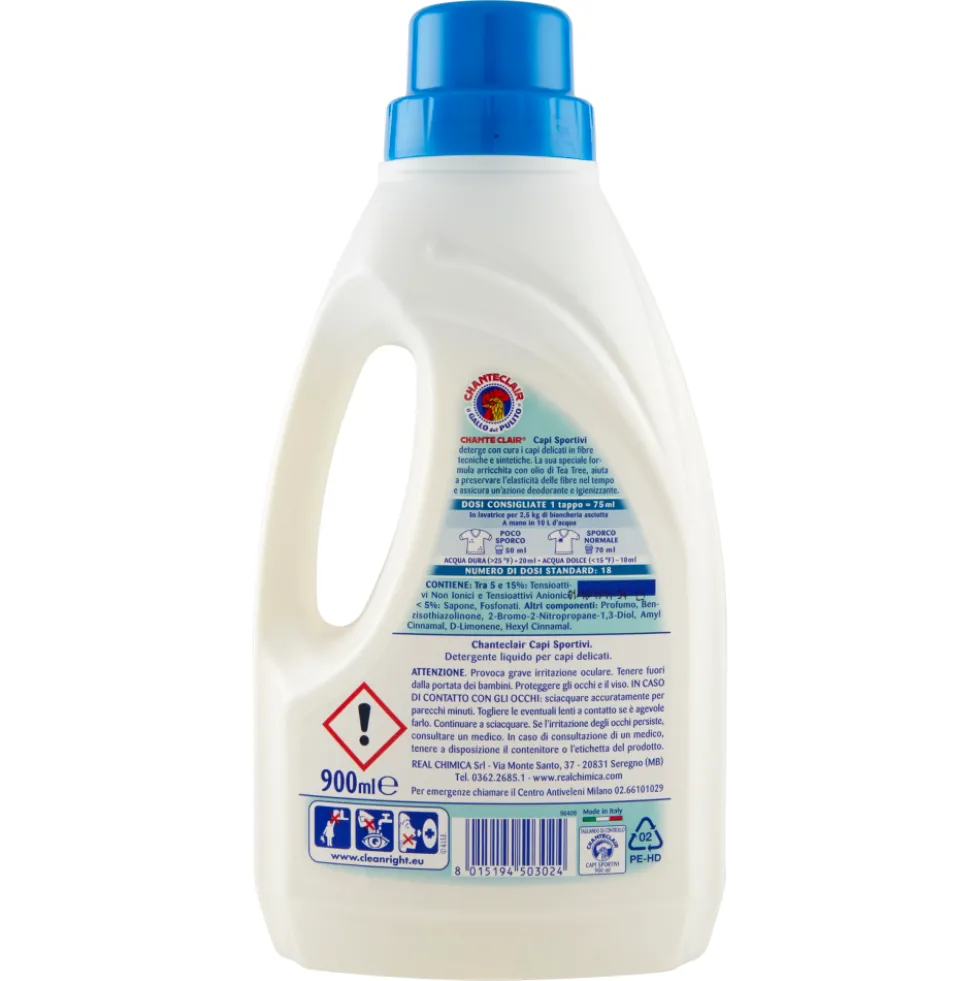 Chanteclair Capi Sportivi e Sintetici 900ml