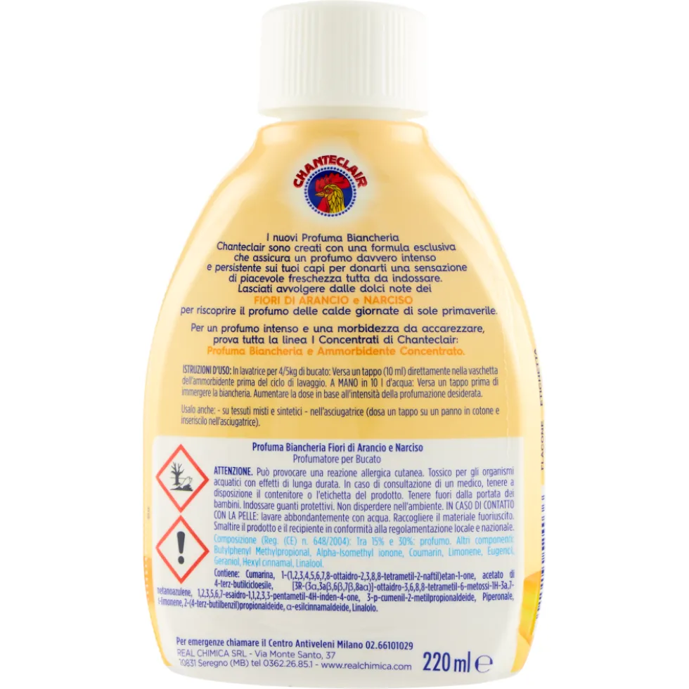 Chanteclair Profuma Biancheria Fiori di Arancio e Narciso 220 ml