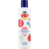 Chicco Pop Comby Shampoo & Balsamo Capelli Facili da Pettinare Strawberry Candy 250 ml