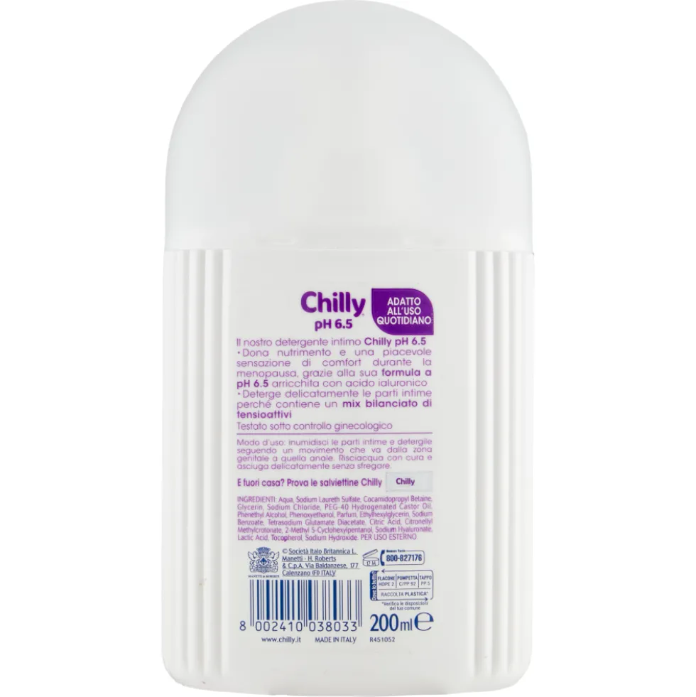 Chilly PH6.5 Detergente Intimo 200ml