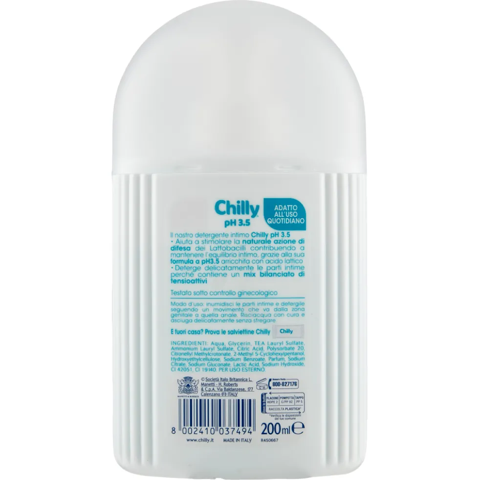 Chilly PH 3.5 Detergente Intimo 200 ml