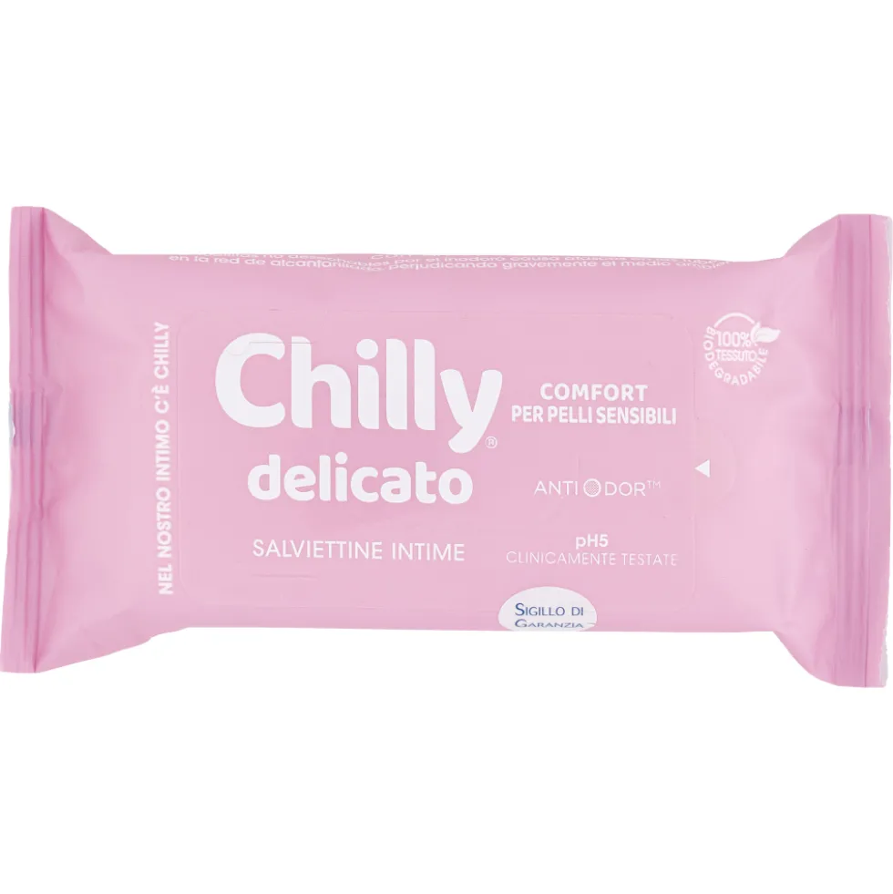 Chilly Salviette Intime Delicate 12 Pezzi