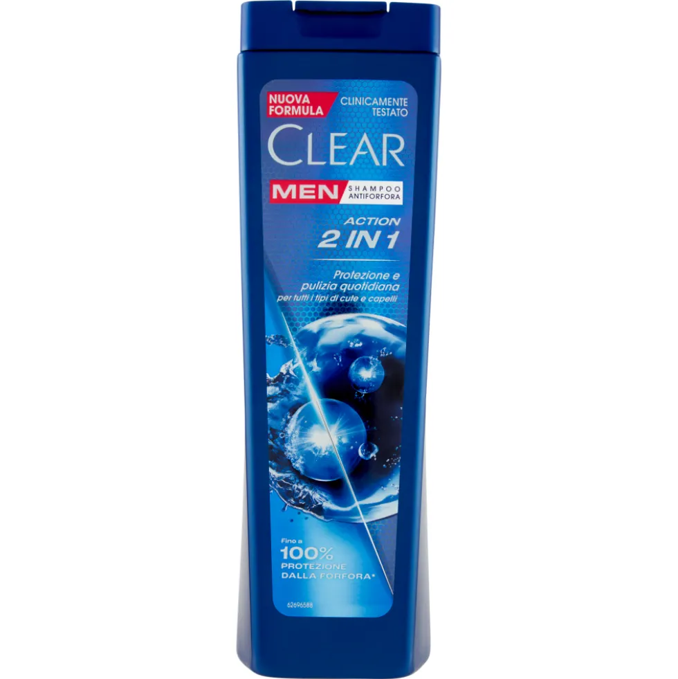 Clear Men Shampoo Antiforfora Action 2in1 225 ml