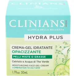 Clinians Hydra Plus Crema-Gel Idratante Opacizzante 50 ml