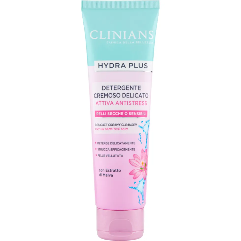 Clinians Hydra Plus Detergente Cremoso Delicato Attiva Antistress 150 ml