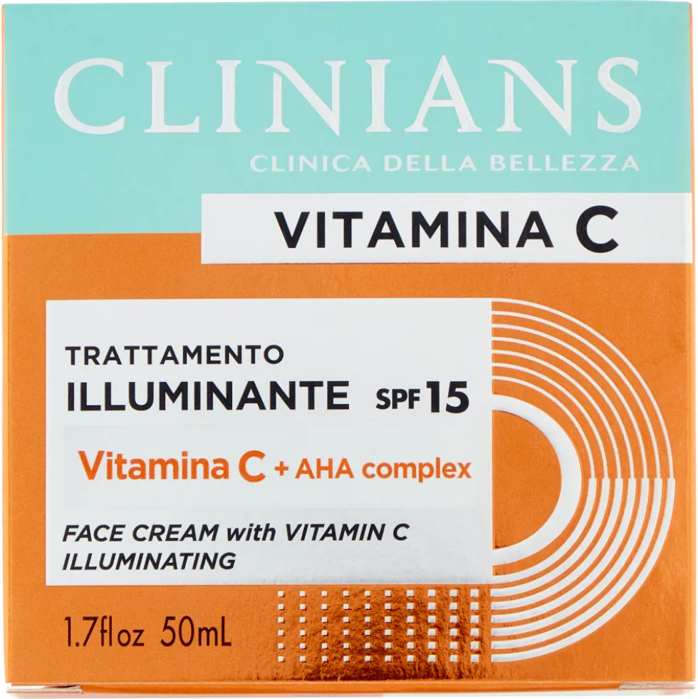 Clinians Vitamina C Trattamento Illuminante Spf 15 50 ml