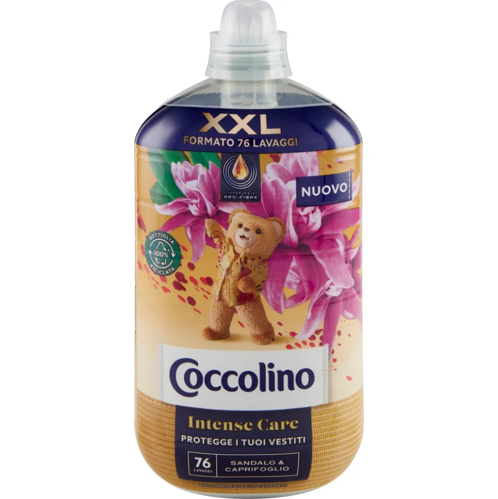 Coccolino Ammorbidente Concentrato Sandalo e Caprifoglio 76 Lavaggi