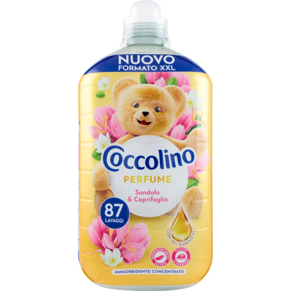 Coccolino Ammorbidente Concentrato Perfume Sandalo & Caprifoglio 87 Lavaggi