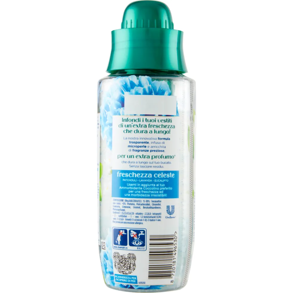 Coccolino Profumo per Bucato Elixir Freschezza Celeste 342 ml