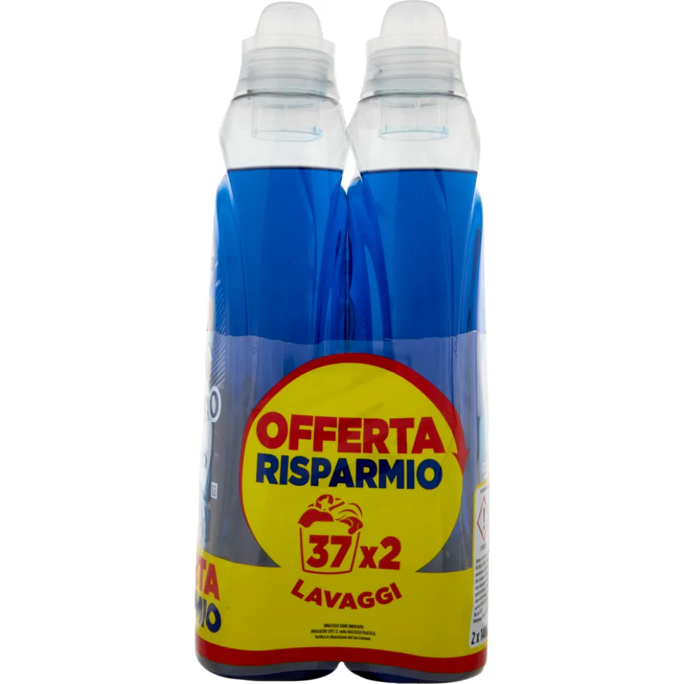 Coccolino Wonder Wash Detersivo Odor Protection Bipacco 2x37 Lavaggi
