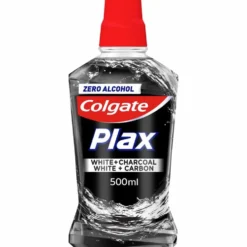 Colgate Collutorio Sbiancante Carbone Plax White & Charcoal 500 ml