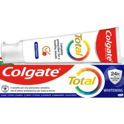Colgate Dentifricio Sbiancante Total Whitening Protezione 24h di Protezione Attiva 75 ml