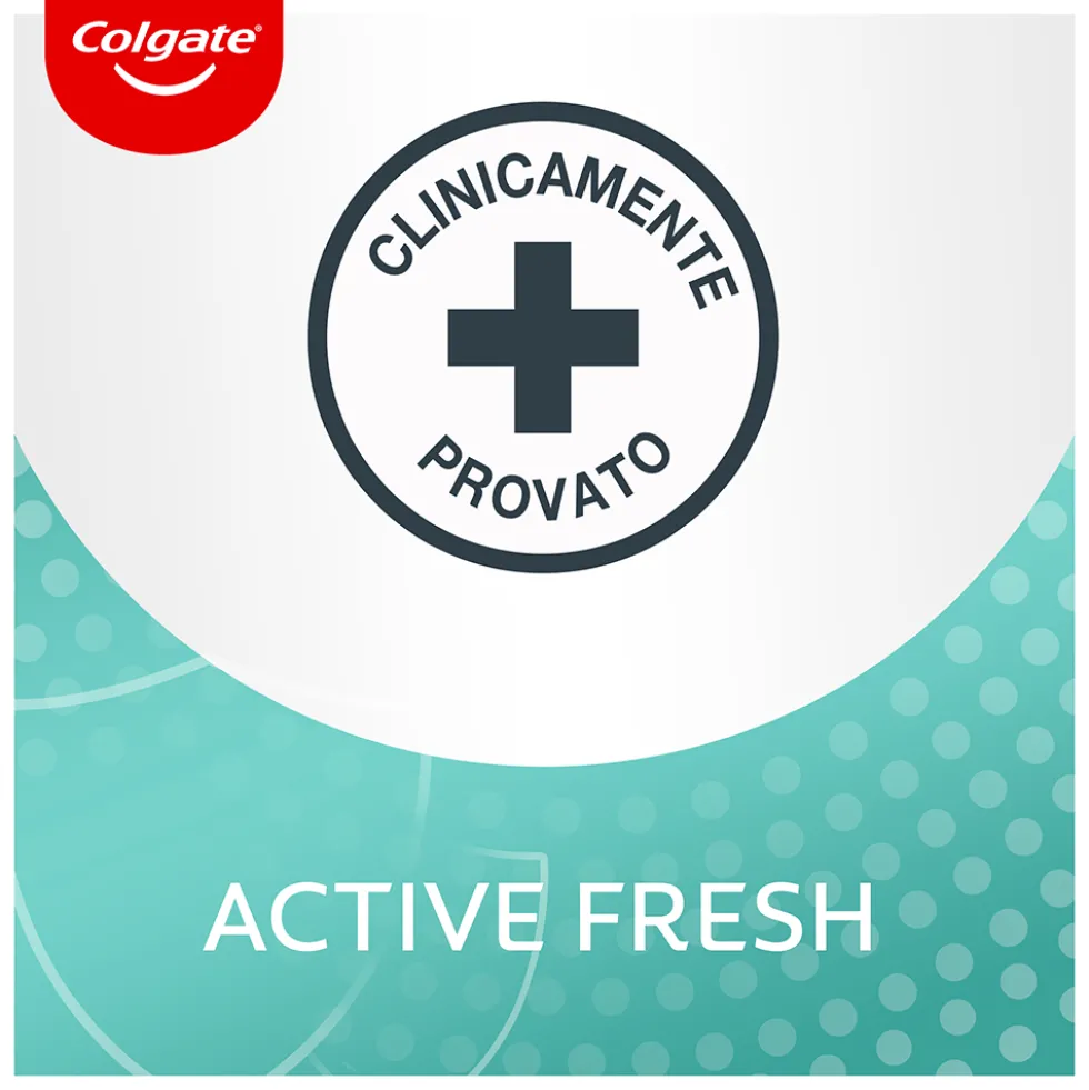 Colgate Dentifricio Total Active Fresh 24h di Protezione Attiva 75 ml