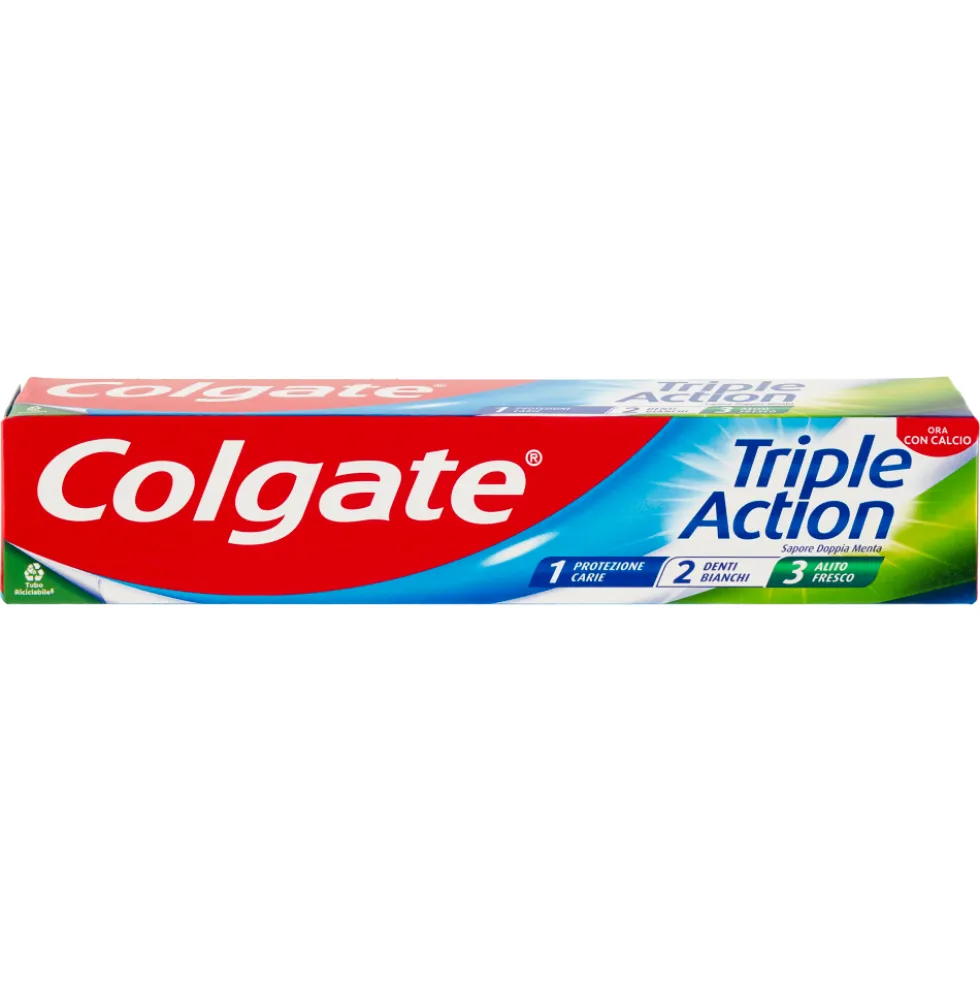 Colgate Dentifricio Tripla Azione Protezione Carie 75ml