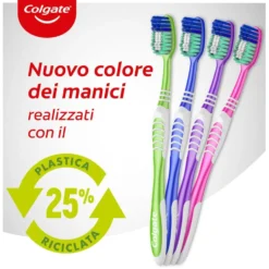 Colgate Spazzolino Extra Clean Medio 2 Pezzi