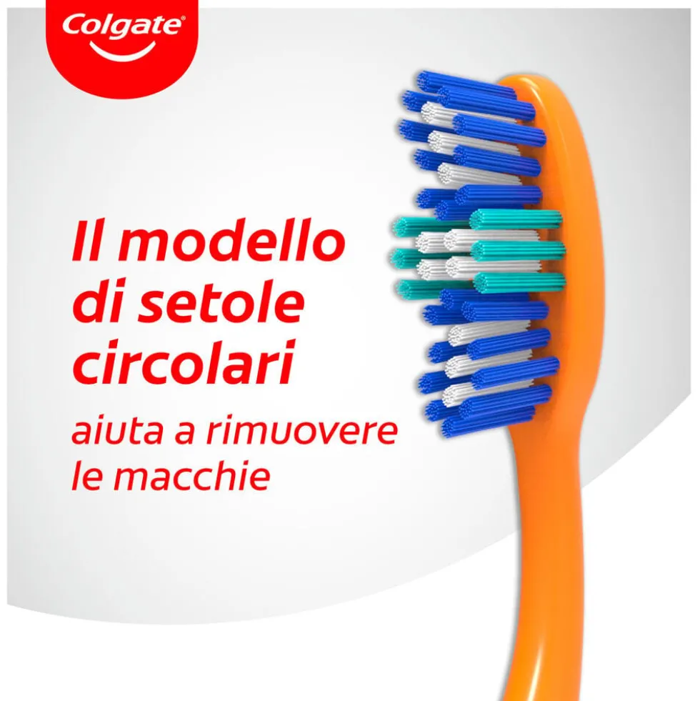 Colgate Spazzolino Triple Action Medio 2 pezzi