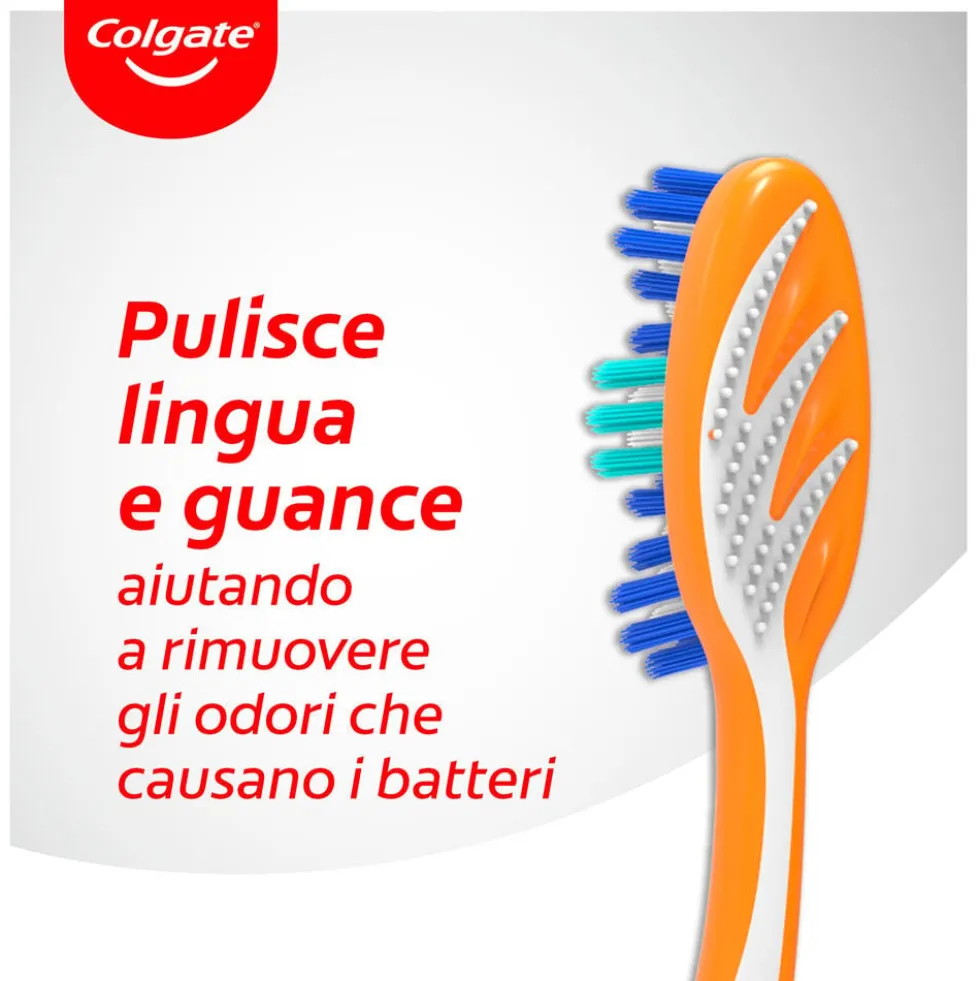 Colgate Spazzolino Triple Action Medio 2 pezzi